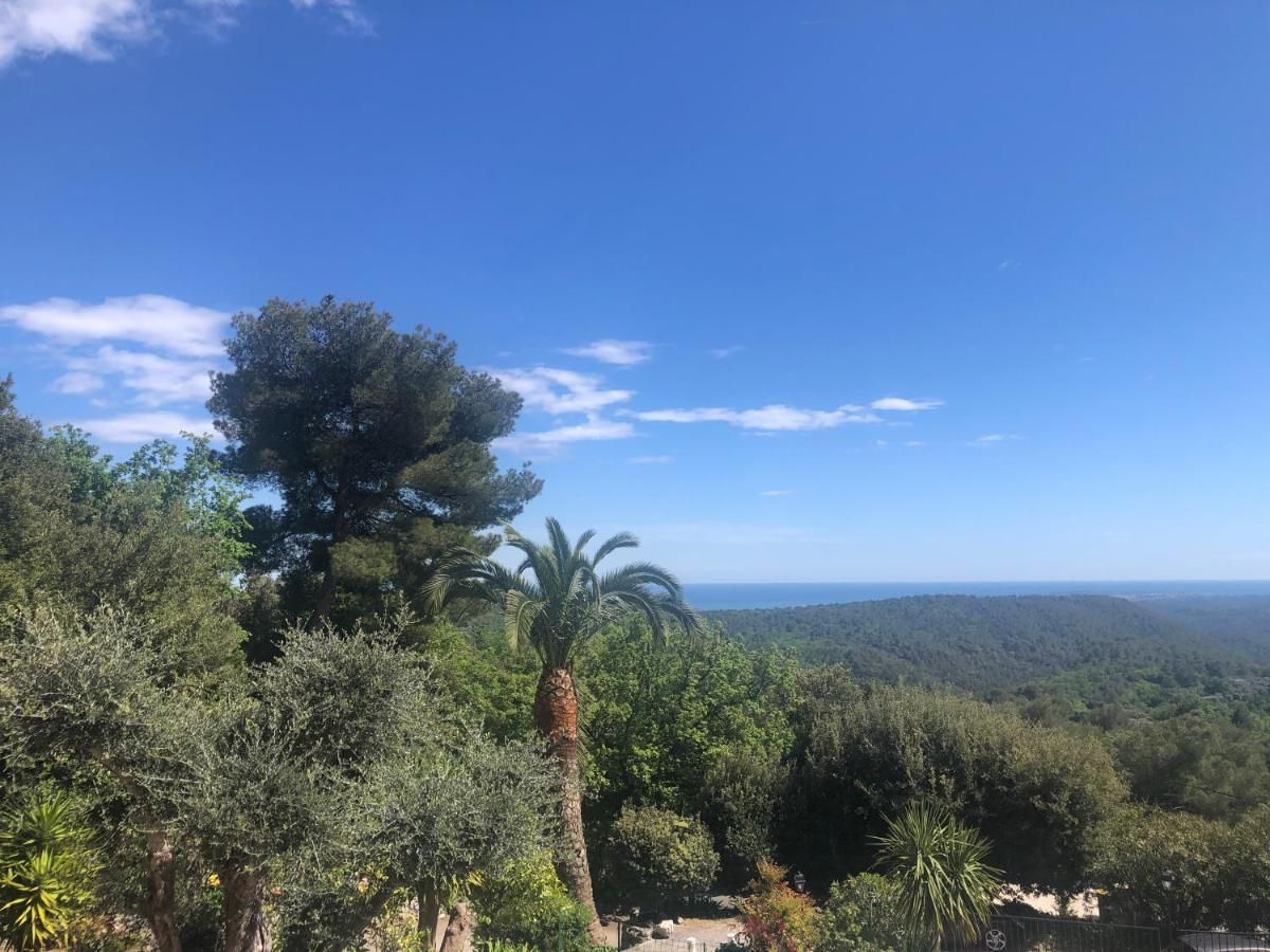 Les Belles Terrasses Hotel Tourrettes-sur-Loup Luaran gambar