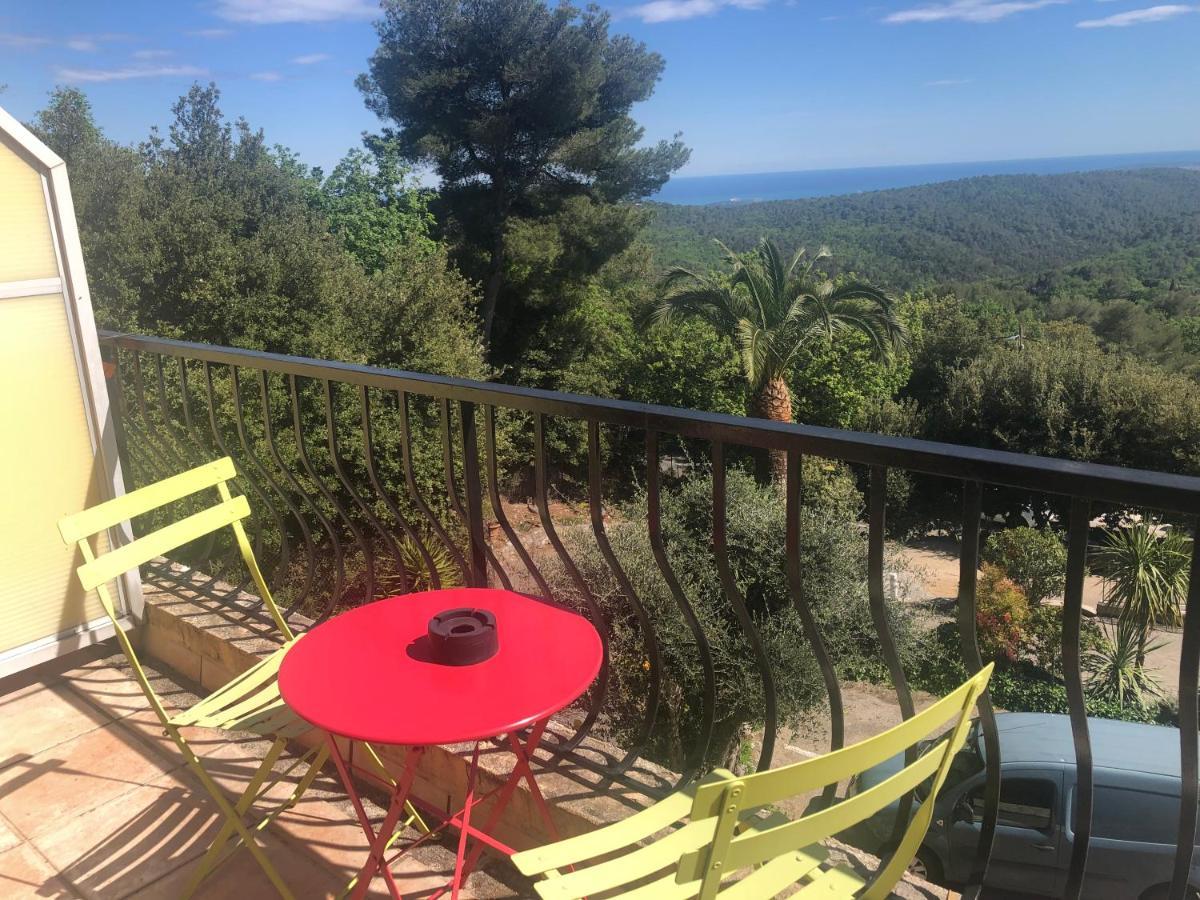 Les Belles Terrasses Hotel Tourrettes-sur-Loup Luaran gambar